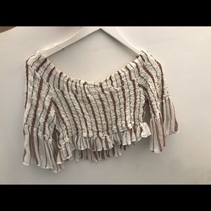 Off the shoulder top